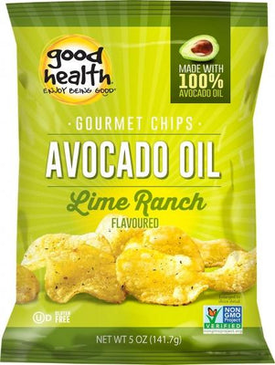 Good Health Snacks Avocado Oil Potato Chips Lime Ranch (142g)