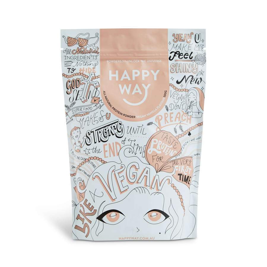 Happy Way Pea Protein Powder Vanilla (60g)