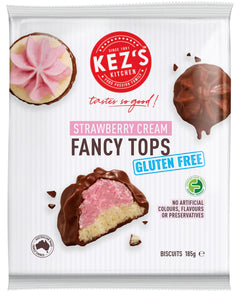Kez's Kitchen Strawberry Cream Fancy Tops (190g)