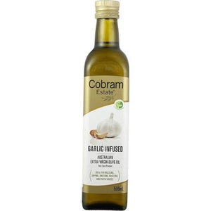 Cobram Estate Garlic Infused Extra Virgin Olive Oil (500ml)