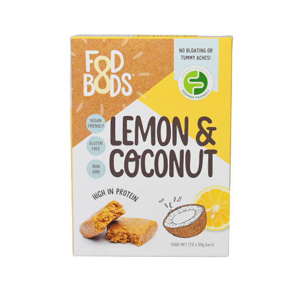 Fodbods Lemon & Coconut (10 x 50g)