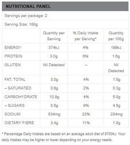FODMAPPED For You Slow Roasted Vegetable Tomato Pasta Sauce (375g)