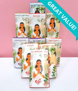 The No Worries Curries Mega Pack! (800g)