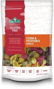 Orgran Corn & Vegetable Shells (250g)