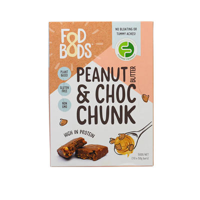 FodBods Peanut Butter & Choc Chunk (10 x 50g)