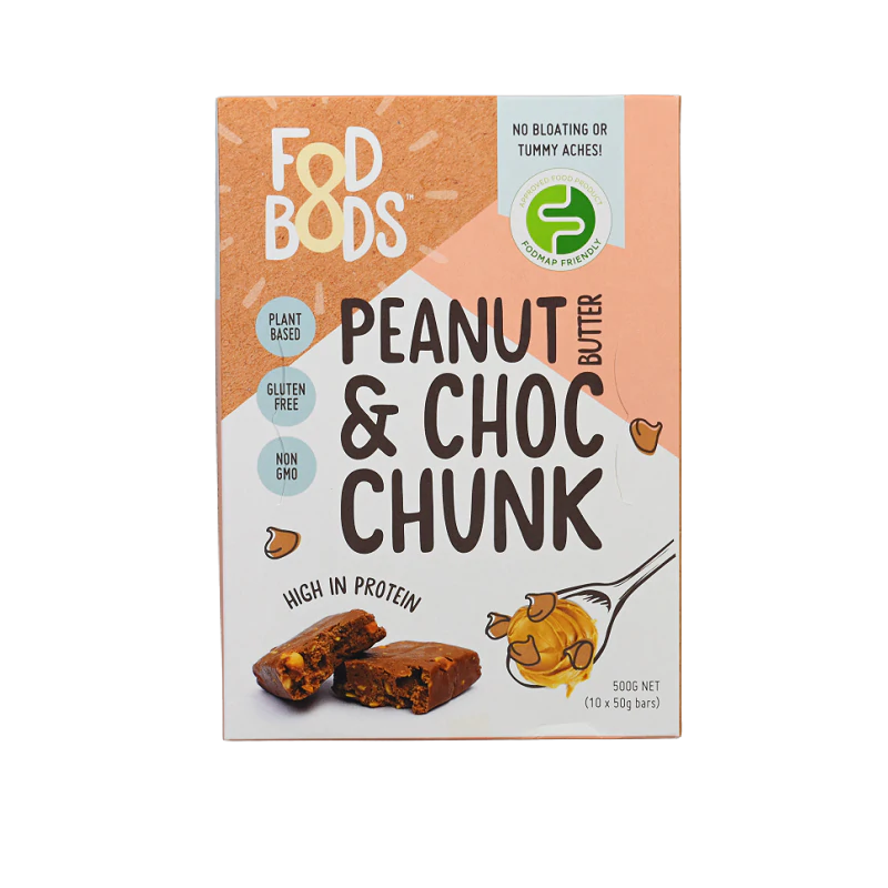 FodBods Peanut Butter & Choc Chunk (5 x 50g)