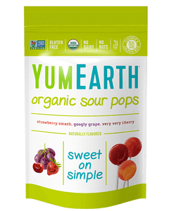 Yum Earth Organic Lollipops - Super Sour (85g, 14 Pack)