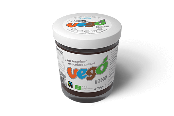 Vego Hazelnut Chocolate Spread Crunchy (200g)