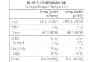 Vego Hazelnut Chocolate Spread Crunchy (200g)