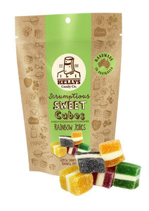Kellys Candy Co Pouch Rainbow Jellies (250g)