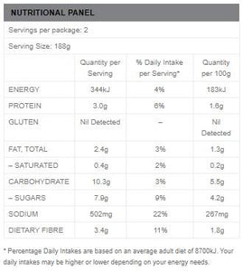 FODMAPPED For You Red Wine & Italian Herbs Tomato Pasta Sauce (375g)