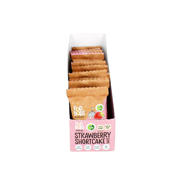 Fodbods Buddies - Strawberry Shortcake (12 x 30g)