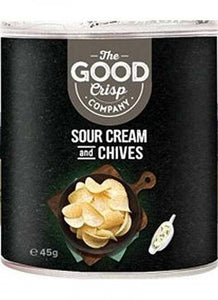 The Good Crisp Co. Sour Cream & Chives Stacked Chips (45g)