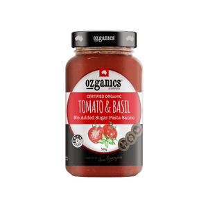 Ozganics Tomato and Basil Pasta Sauce (500g)
