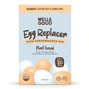 Well & Good Egg Replacer - High Performance Mix (200g)