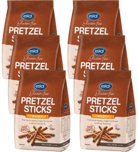 Eskal Pretzel Sticks Sea Salt (6 x 200g)